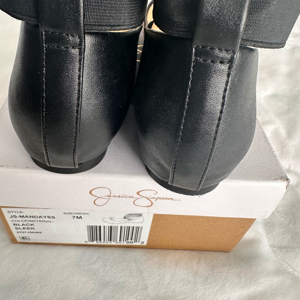 Jessica Simpson Black Flats - Picture 7 of 8